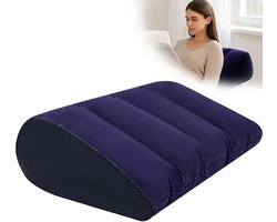 Wigkussen - Opblaasbaar Orthopedisch Bedwigkussen - Ergonomisch - Paars