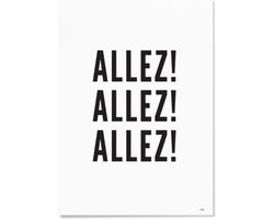WIJCK. - Cycling - Allez! Allez! Allez!- Tour de France 30 x 40cm