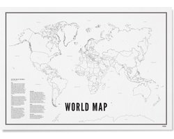 WIJCK. Poster World Map