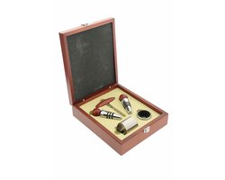 Wijn Collection - Wijn Giftset - Met Wijnopener en Wijnafsluiter - Luxe Cadeauset