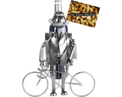 Wijnfleshouder Fiets