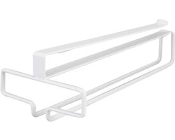 Wijnglazenhouder - Ophangrek - Ophangrek Wijnglazen - Wijnglas Houder - glasophangrek - Wijnglas Rek - Max. Kastdikte 2 cm