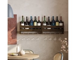 Wijnglazenhouder - Wijnglas Houder - Wijnglazen organizer - Wijnglazen Rek