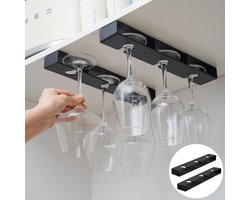 Wijnglazenhouder - Wijnglazenrek - Ophangrek Wijnglazen - Wijnglashouder - Glazenrekje
