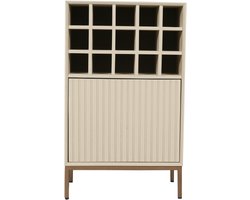 Wijnkast Madison 55 cm - zand