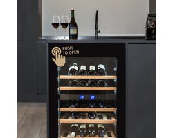 Wijnklimaatkast Vinolare Feroce - inbouw - 40 flessen
