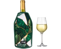 Wijnkoeler, champagnekoeler, hoes, manchetten, flessenkoeler, koelmanchet voor wijn, champagne, flessen, waterafstotende stof (planten)