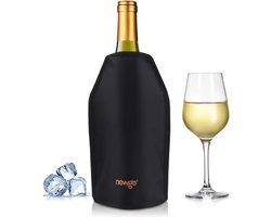Wijnkoeler Houder voor Champagne en Wijnflessen - Actieve Flessenkoeler met Waterafstotende Stof