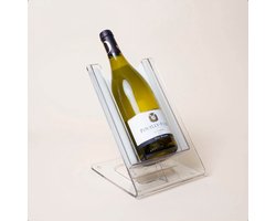 Wijnkoeler - innovatieve koeler - inclusief koelelement - transparant