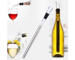 Wijnkoeler Staaf - Wijnkoeler Stick - Fles Koelers - Wijnschenker - Wine Chiller - Koelstaaf voor wijn - LOUZIR