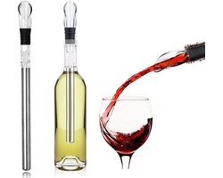 Wijnkoeler Stick - Wijn Koeler Staaf - Fles Koelers - Schenktuit - Wijnschenker - Wine Cooler - Kerst Cadeautip & Sinterklaas Schoencadeau