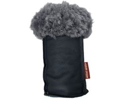 Wijnkoeler-Uniek van leer en wol-Woonaccessoires-Wijnaccessoires- Rode en witte wijn