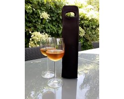 Wijnkoeler - zwart - isolerend - water - Champagne - koeler