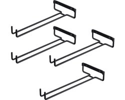 Wijnrek - Wijnglazen Rek - Wijn Glas Opslag - Wine Glass holder - 4 stuks - 38 x 12,7 cm