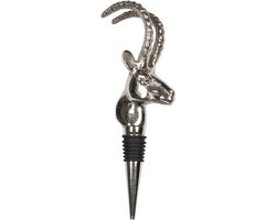Wijnstopper steenbok 16cm