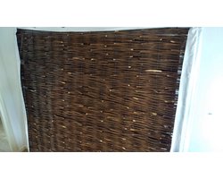 Wilgenschutting Avantgarde | 90x180 cm | afmeting: 90x180 cm | wilgenscherm avantgarde, wilgenschutting, wilgen schutting