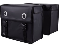 Willex Dubbele Fietstas - Bisonyl - Zwart - 52L
