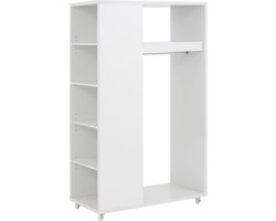 Willow-Garderobekast - Planken & Stang