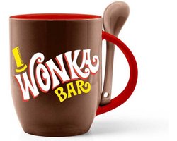 WILLY WONKA - Logo - Mug + Spoon - 350 ml