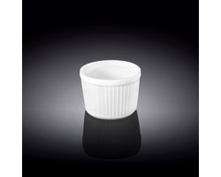 Wilmax Ramekin - 260 ml - Ovenvaste Porseleinen Schaal - 2 stuks