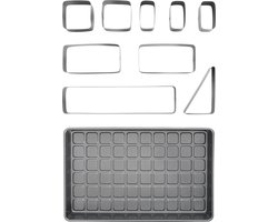 Wilton Bakvorm & Uitstekers Set - Cijfers & Letters - Countless Celebrations