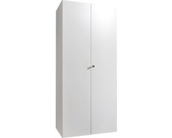 Wimex multiroom concept kledingkast met slot wit houtmateriaal 40x80x185 cm