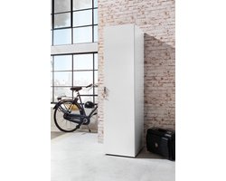 Wimex multiroom concept kledingkast wit houtmateriaal afsluitbaar 54x45x185 cm