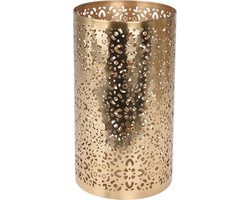 Windlicht - kandelaar - kaarsenhouder - theelichthouder - 23 cm hoog per 3 stuks - woonaccessoires