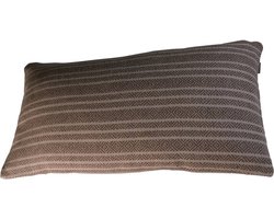 Winford Graphic Wool Taupe/off Kussen | 30 X 50 | Sierkussen Voor Woonkamer Of Slaapkamer