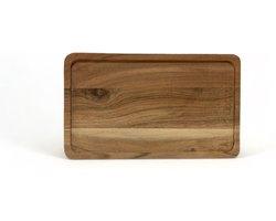 WinQ - Schaal Acaciahout 35x15x2cm - presenteerschaal - dienblad hout - schaal voor kaarsen - onderbord voor kaarsen en olielampen - decoratieve dienbladen