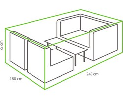 Winza Outdoor Covers - Premium - beschermhoes loungeset M - Afmeting : 240x180x75 cm - loungesethoes