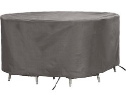Winza Outdoor Covers - Premium - beschermhoes ronde tuinset tot Ø 200 cm tafel - Afmeting : ø 260x85 cm