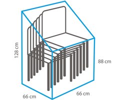 Winza Outdoor Covers - Premium - Duurzame Beschermhoes voor Stapelstoelen