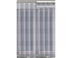 Wisan Fifi jacquard vitrage Gordijn 320 x 250 cm - Curtains - hoogwaardig jacquardgordijn- wit- 320 x250 cm