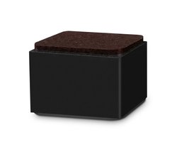 WiseGoods Meubelverhoger 3 cm - Meubelverhogers Set van 4 - Zelfklevend & Antislip - Meubelpoten Verhoger 30mm Zwart voor Bank, Bed, Tafel en Stoel