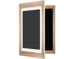 Wissellijst Kindertekeningen - Bruin - Geschikt voor A4-Formaat - Kinderlijst