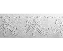 Wit behangrand dikke relief overschilderbaar