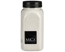 Wit Decoratie Zand 650ml - Mica Decorations