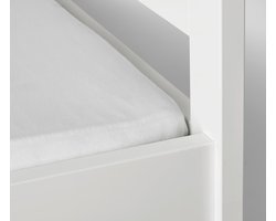 Wit hoeslaken voor queensize bed /White fitted sheet for Queen size Bed- 160 x 200 cm