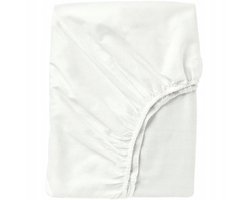Wit Laken met Elastiek IKEA FARGMARA 140x200 cm Katoen