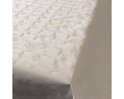 Wit papieren tafelkleed op rol - 800x118cm