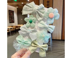 Without Lemons Haarclips Mint kind | hairclips kinderen | Haarspeldjes |Cute accessoires| Baby haarspeldjes |Strikjes |Meisje cadeau |Kinder cadeau |haardecoratie |kraamcadeau | baby | peuter | meisjes |