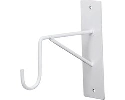 Witte hanging basket haak 15cm - Esschert design