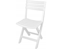 Witte klapstoel