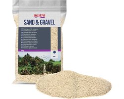 Witte kwarts aquariumzand - 5 kg ultrafijn zand voor zoet en zout water, korrelgrootte 0,1-0,7 mm