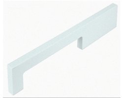 Witte Meubelgreep  DRIMO 480 mm asymmetrisch