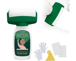 Witte muurverf reparatie, 500 g, 2-in-1 formule voor eenvoudig herstellen van muren met latex verf, wateroplosbaar en snel drogend
