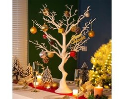 Witte Tak Boom voor Pasen - 75cm Lange Nep Tak voor Halloween - Kerst Decoratieve Tafel Bomen voor Bruiloft Feest Centerpieces - Kunstmatige Boom voor Verjaardagswensen Display