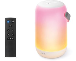 WiZ Draagbare Tafellamp - incl. afstandsbediening - Wit en Gekleurd Licht - Slimme LED Verlichting - WiFi