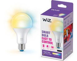 WiZ Lamp - Warm- tot Koelwit Licht - Slimme LED Verlichting - E27 fitting - 100W - Mat - Wi-Fi
